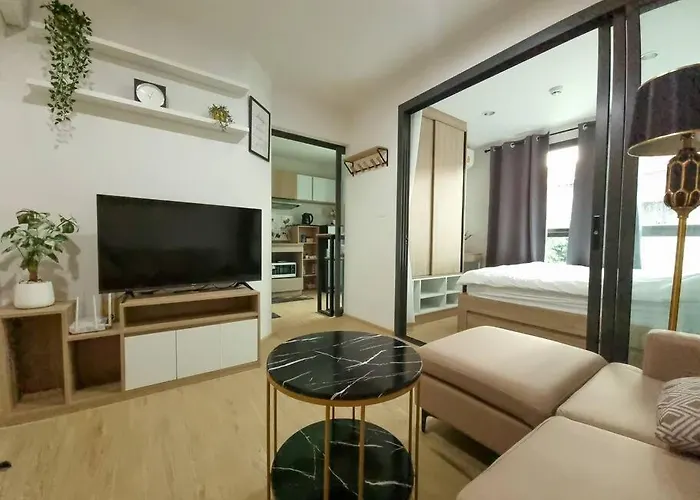 Highly Rated Sukhumvit 5Min Bts Onnut Fully Equipped 公寓 *