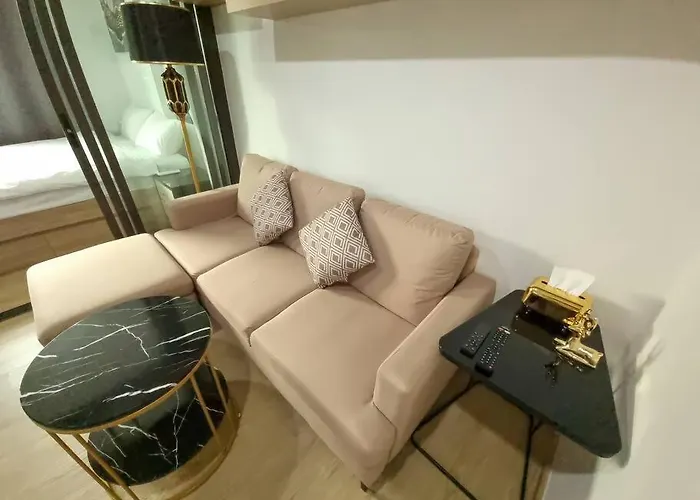 Apartment Highly Rated Sukhumvit 5Min Bts Onnut Fully Equipped