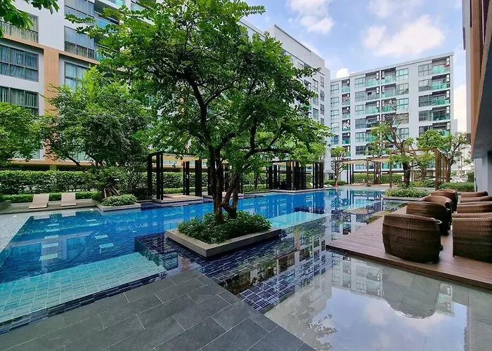 Highly Rated Sukhumvit 5Min Bts Onnut Fully Equipped 公寓 曼谷