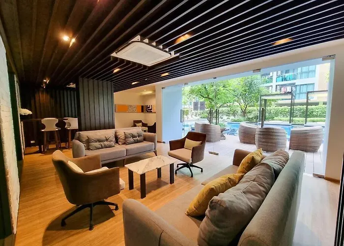 Highly Rated Sukhumvit 5Min Bts Onnut Fully Equipped 公寓 曼谷